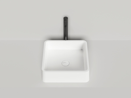 Раковина из искусственного камня S-Stone Salini GLORIA 1102202MF 40х40 накладная цвет мультиколор